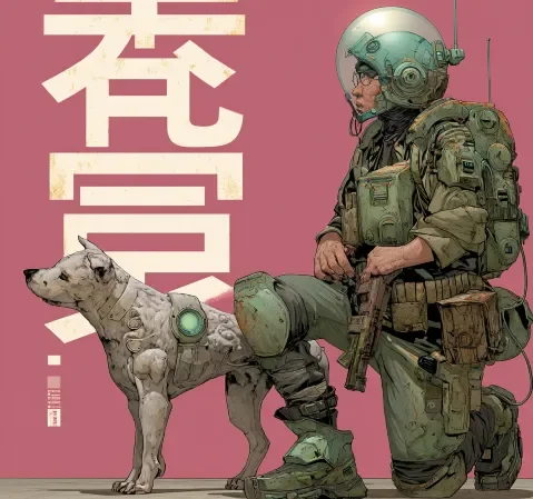 访谈记录场景，受访者在自然光下对话